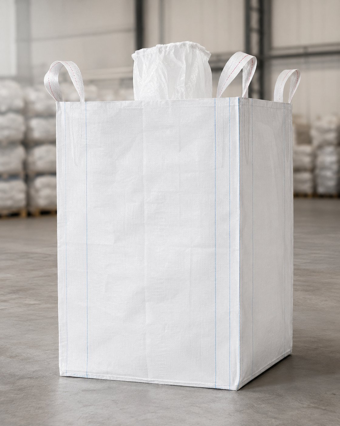 Liner interno aplicado no Big Bag