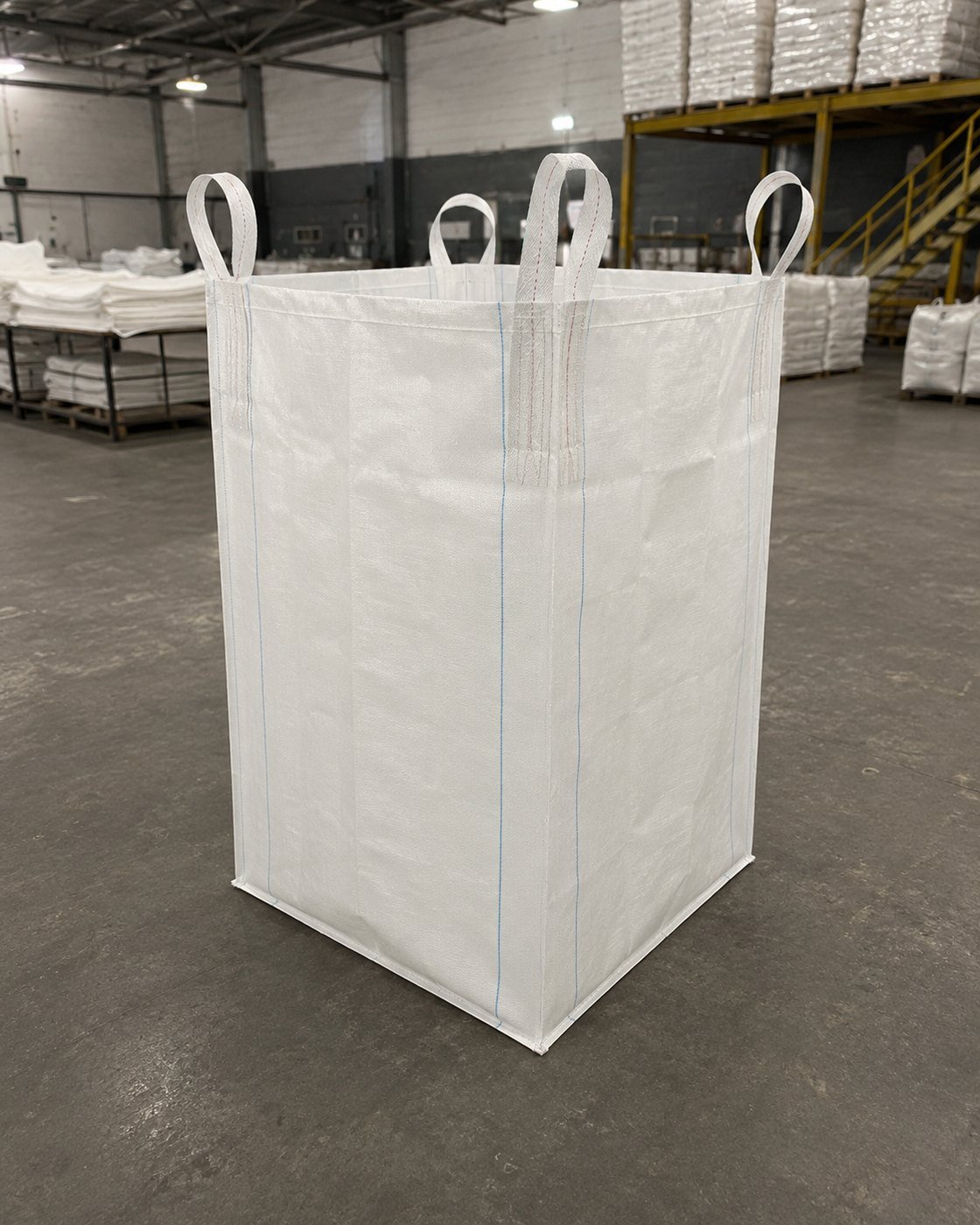 Big Bag novo em ambiente industrial